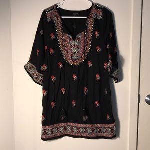 Roland Embroidered Dress